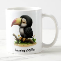 Une peinture numérique d'un Toucan à la belle fact