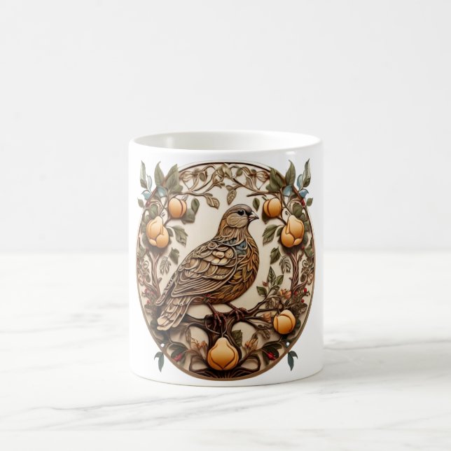 MUG UNE PERDRIX DANS. UN POIRIER (Centre)