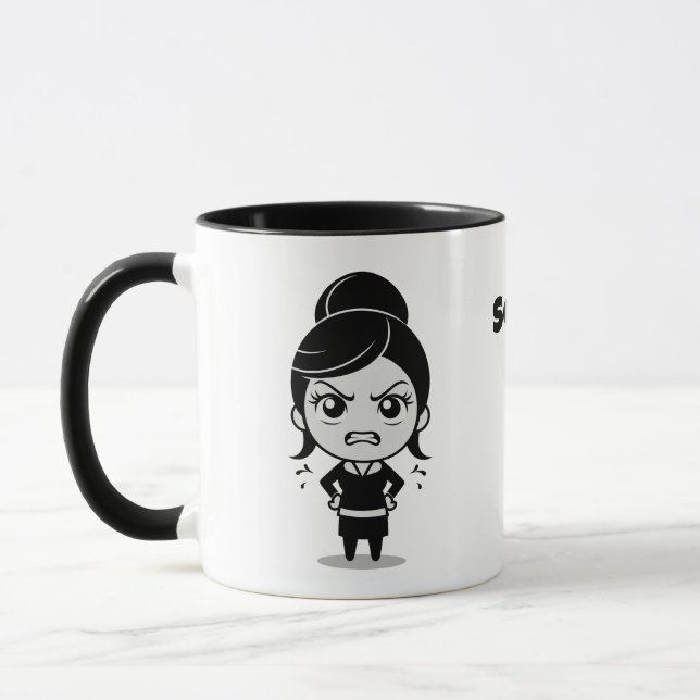 Mug Une personne va se retirer (Gauche)