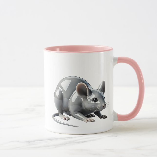 Mug Une petite souris cherche discrètement son repas. (Droite)