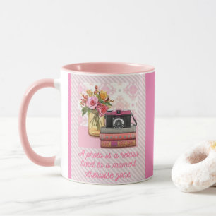 Mug Une photo est un billet pour un moment autrement d