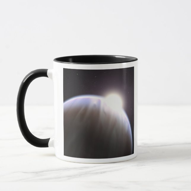 Mug Une planète extrasolaire avec son étoile parente (Gauche)