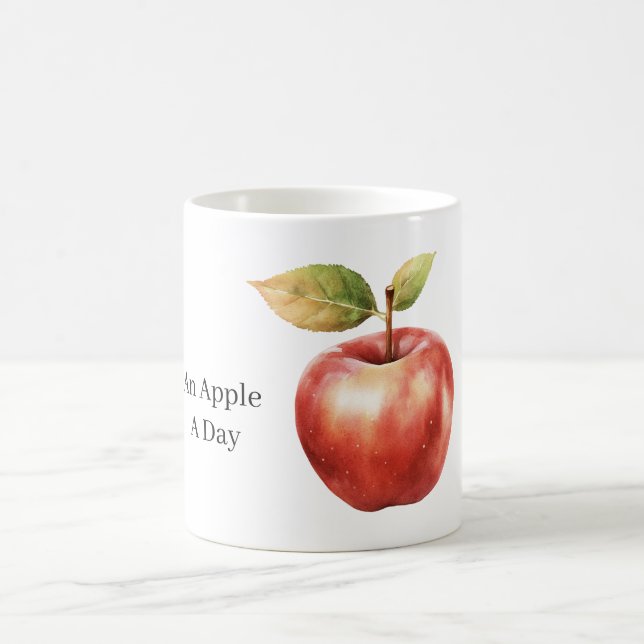 Mug Une pomme par jour (Centre)