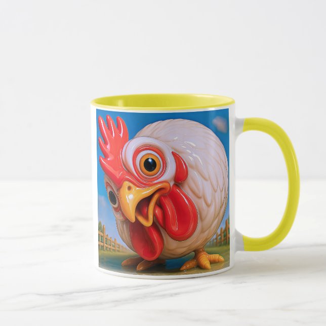 Mug Une poule curieuse (Droite)