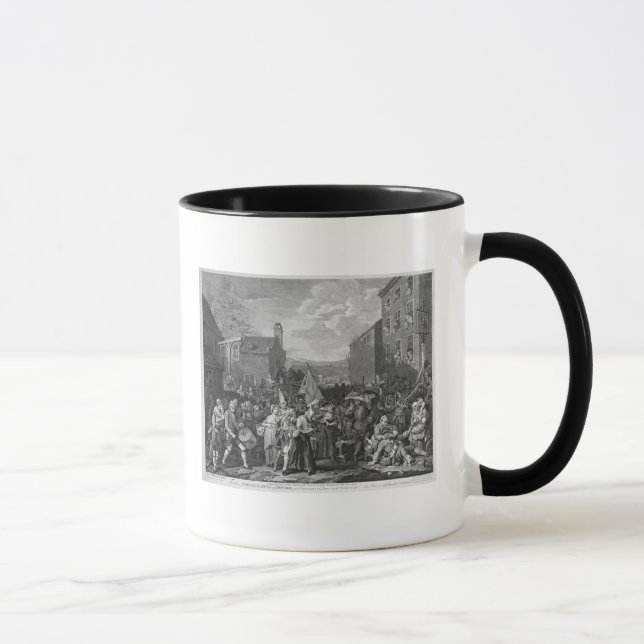 Mug Une représentation de mars des gardes (Droite)