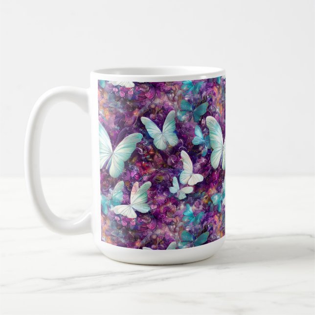 Mug Une série mystique de papillons 7 (Gauche)