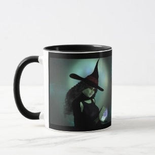 Mug Une sorcière méchante qui fait un sort