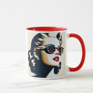 Mug Une star au style pop art.