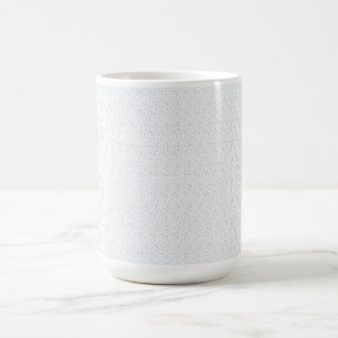 Mug Une surface entièrement blanche et sans fonctionna