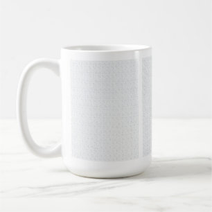 Mug Une surface entièrement blanche et sans fonctionna