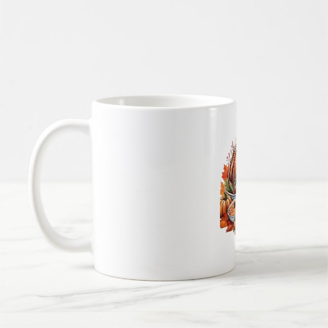 Mug Une table pleine de gratitude T-shirt classique (Gauche)