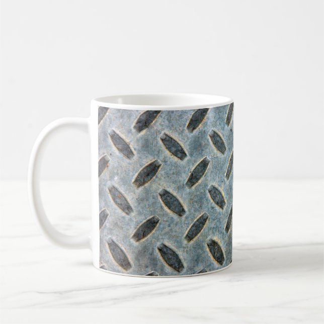 Mug Une texture de tissage métallique fond abstrait, v (Gauche)