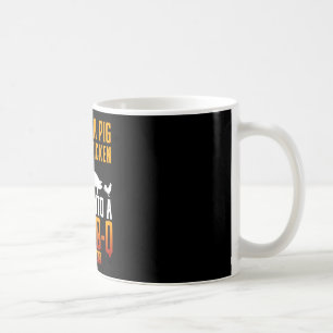 Mug Une vache un cochon et un poulet entrent dans un R