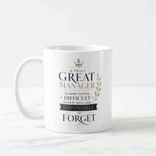 Mug Une véritable appréciation d'un grand gestionnaire