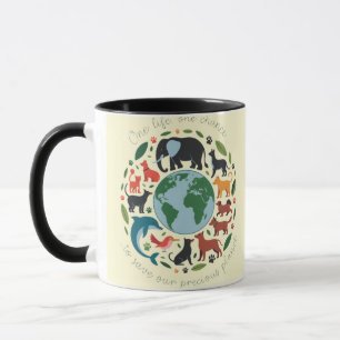 Mug Une vie... Une chance, pour sauver notre planète !