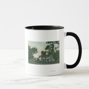 Mug Une vieille scène de point de repère