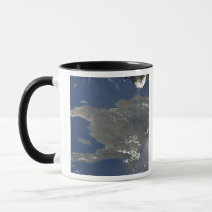 Mug Une vue de l'île des Caraïbes de Hispaniola