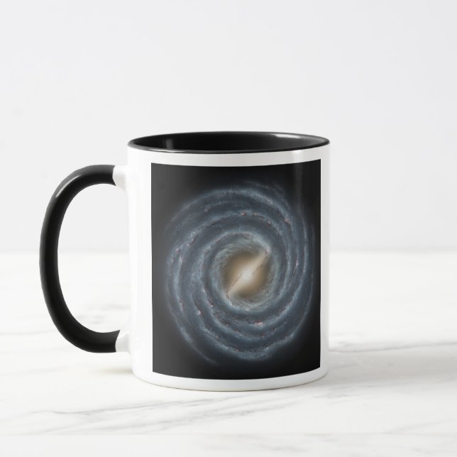 Mug Une vue de notre propre Galaxie Lactée (Gauche)