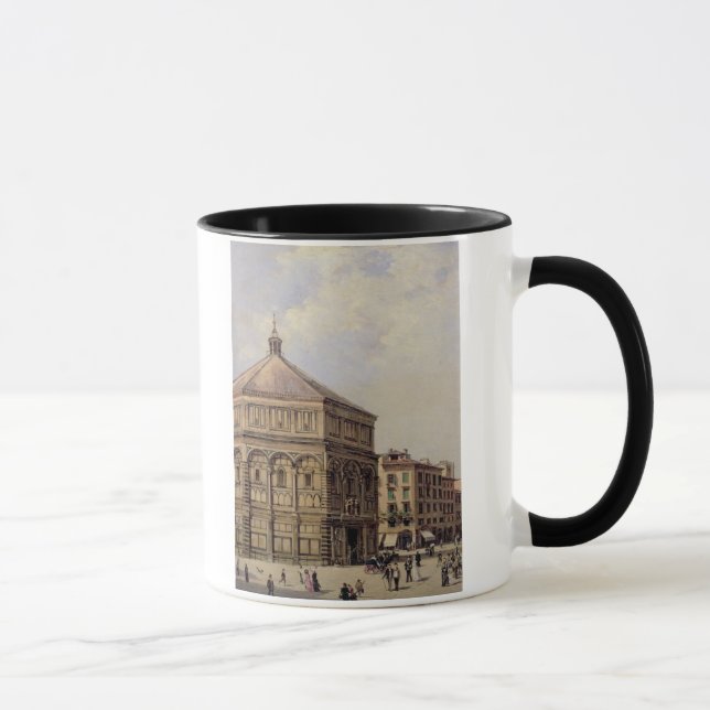 Mug Une vue du Baptistry à Florence (panneau) (Droite)