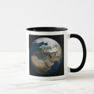 Mug Une vue globale au-dessus de l'Europe et de la