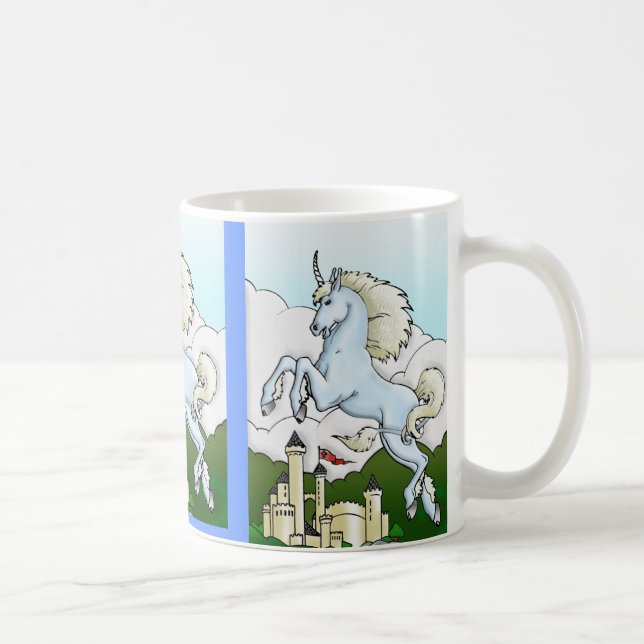 Mug Unicorn & Fairy Castle Bouge pour enfants (Droite)