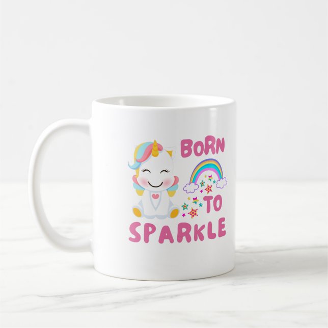 Mug Unicorn Fan Club Magique Enfants (Gauche)