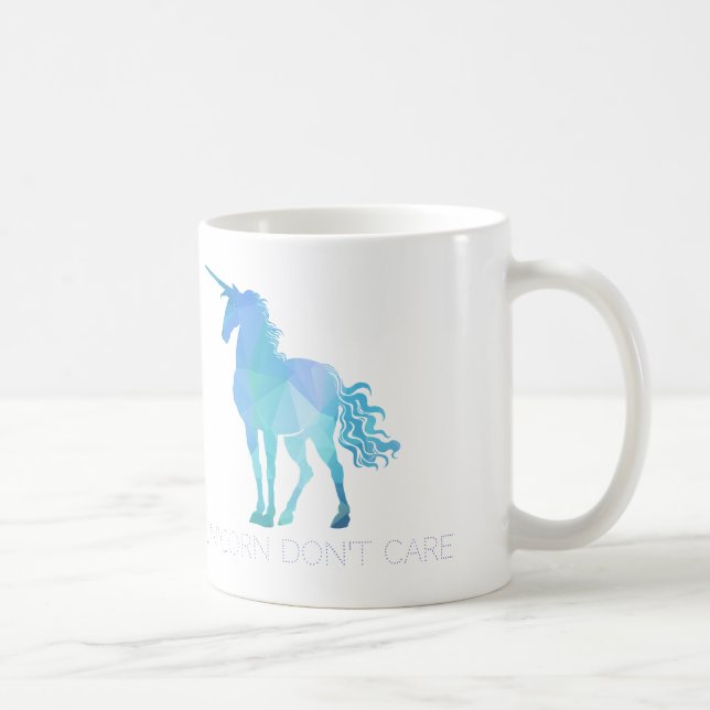 Mug Unicorne avec texte modifiable (Droite)