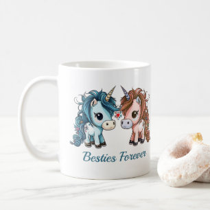 Mug Unicorne Besties pour toujours