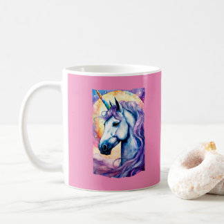 Mug Unicorne Cosmique Violet