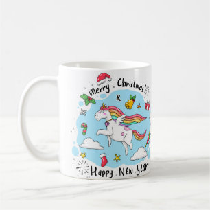 Mug Unicorne de Noël