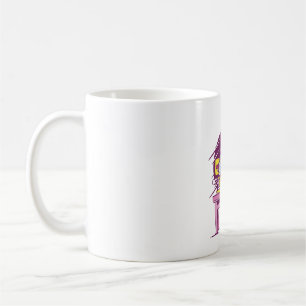 Mug Unicorne fatiguée avec café
