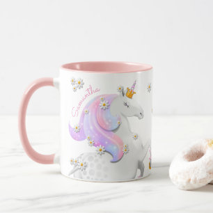 Mug Unicorne rose