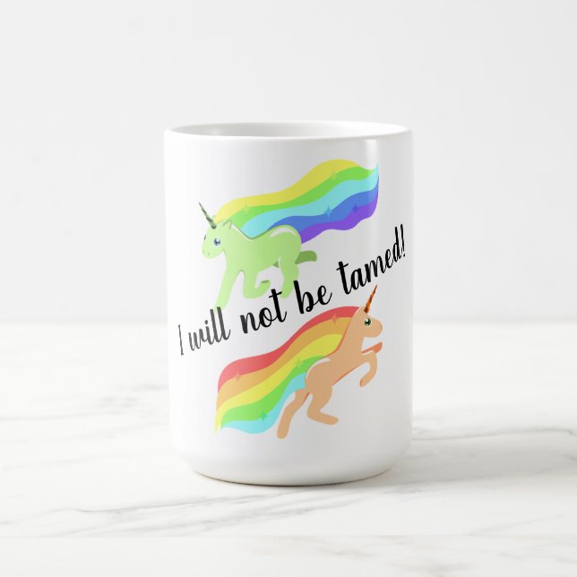 Mug Unicornes et devis (Centre)
