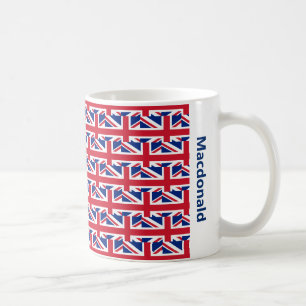 Mug Union Jack personnalisée et élégant