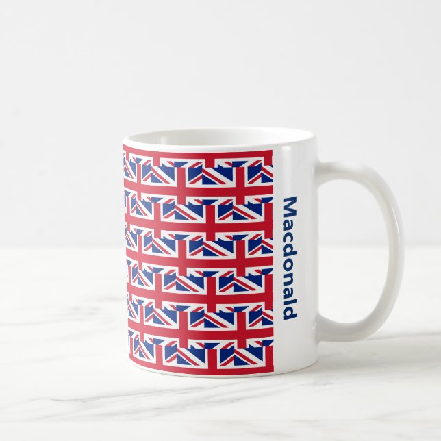 Mug Union Jack personnalisée et élégant (Droite)