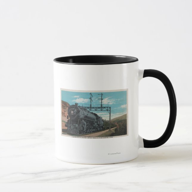 Mug Union Pacific Train, Echo Canyon, UtahUtah (Droite)