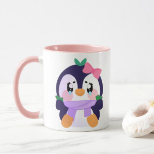 Mug Unique Broke Cute Penguin