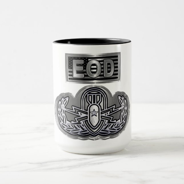 Mug Uniquely Designed Commemorative senior EOD (Centre)