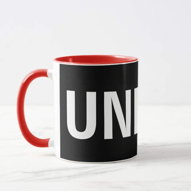 Mug Unir la démocratie politique (Gauche)