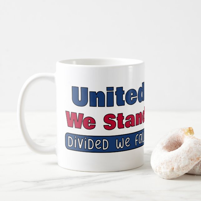 Mug Unis Nous Tenons (Avec donut)