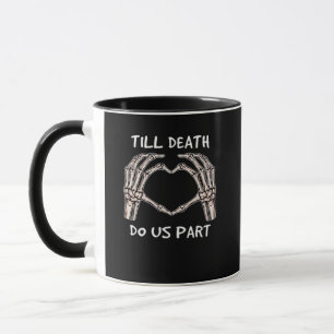 Mug Unisex Jusqu'À Ce Que La Mort Nous Part, Mariée À 