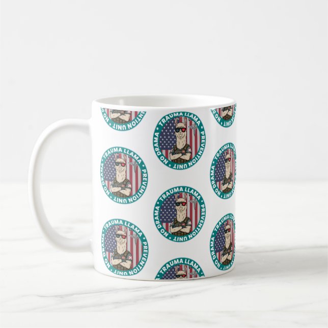 Mug Unité de prévention de la lama de trauma Musique d (Gauche)