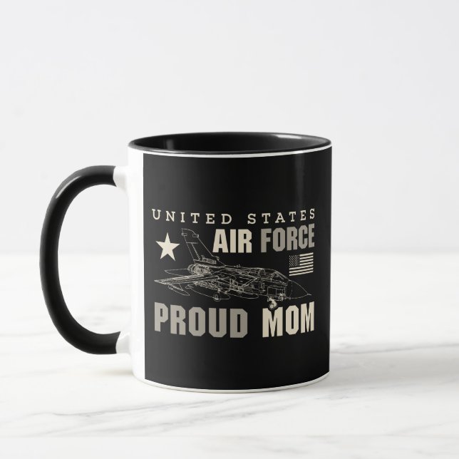 Mug United States Air Force Fier Maman de l'Air Force (Gauche)