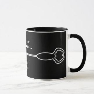 Mug Univers léger, zone foncée