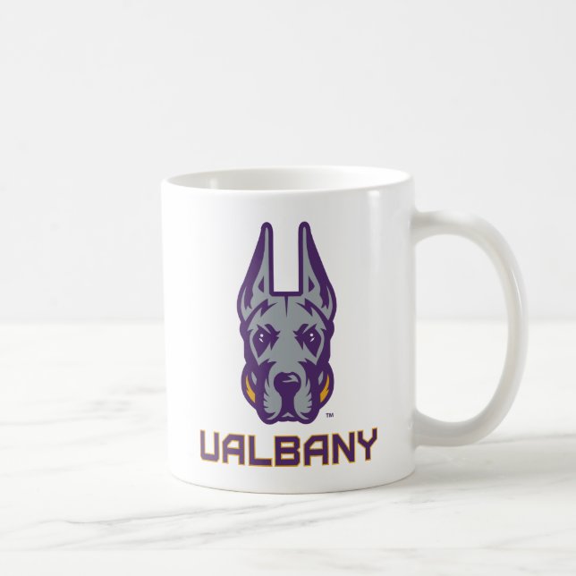 Mug Université d'Albany Great Danes (Droite)