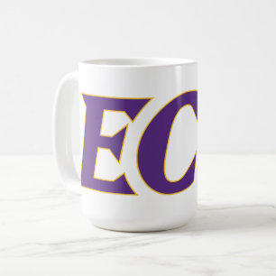 Mug Université de Caroline de l'Est   Logo de l'écu