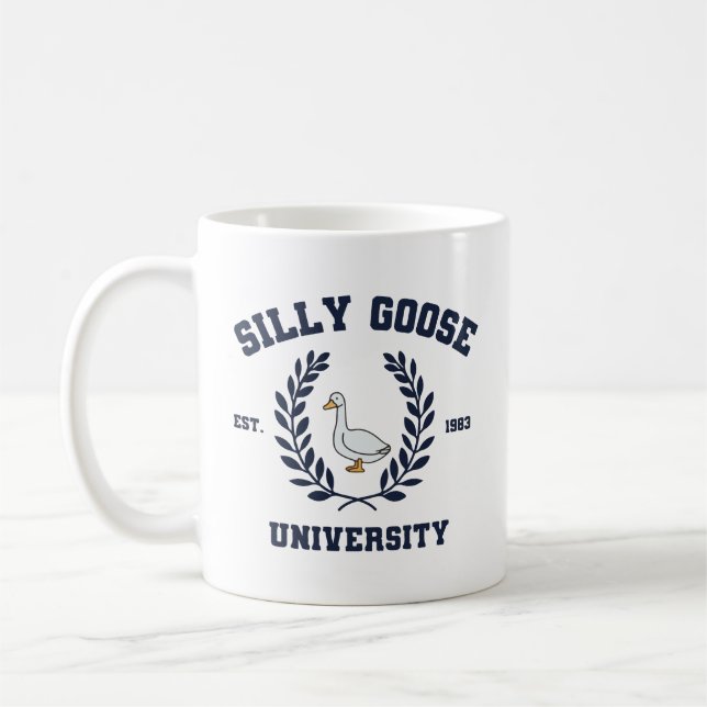 Mug Université de l'oie idiote (Gauche)