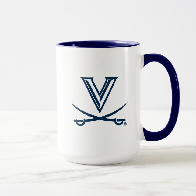 Mug Université de Virginie Sabre (Droite)