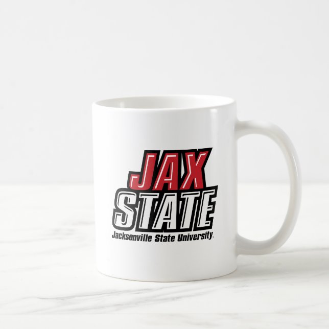 Mug Université d'État de Jacksonville JAX STATE Logo (Droite)