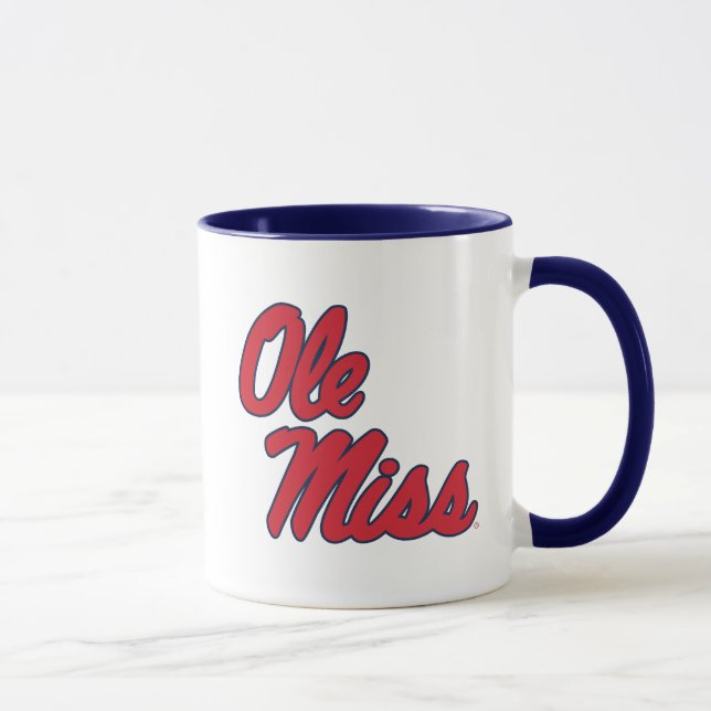 Mug Université du Mississippi | Ole Miss Script (Droite)